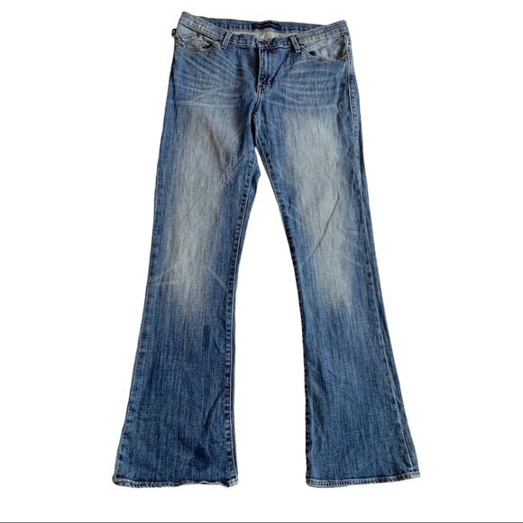 Rock & Republic Medium Wash Kasandra Boot Cut Mid Rise Jeans Women's Size 14 - Picture 12 of 12